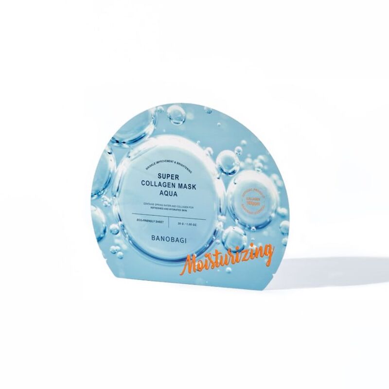 Mặt Nạ Banobagi Super Collagen Mask Aqua Moisturizing Cấp Ẩm Cho Làn Da Căng Bóng 30g