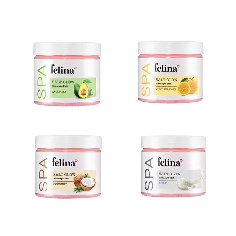 Muối Tắm Tẩy Da Chết Felina 500g - Cam Yuzu