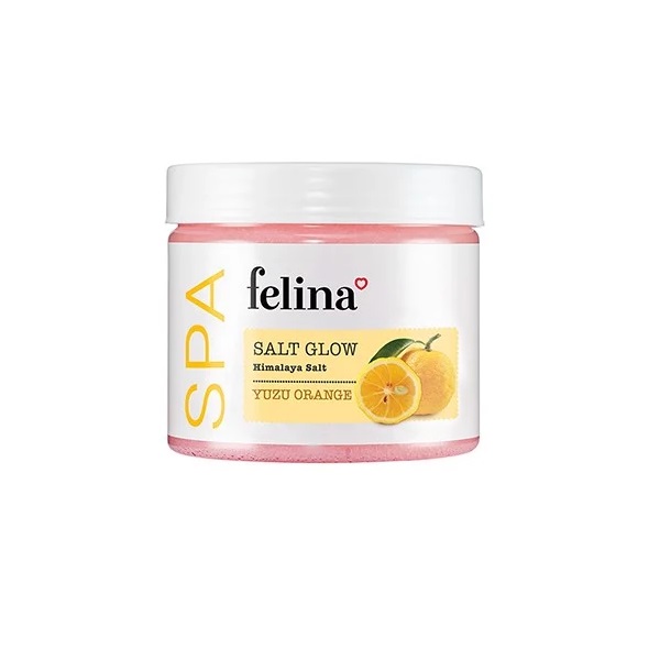 Muối Tắm Tẩy Da Chết Felina 500g - Cam Yuzu