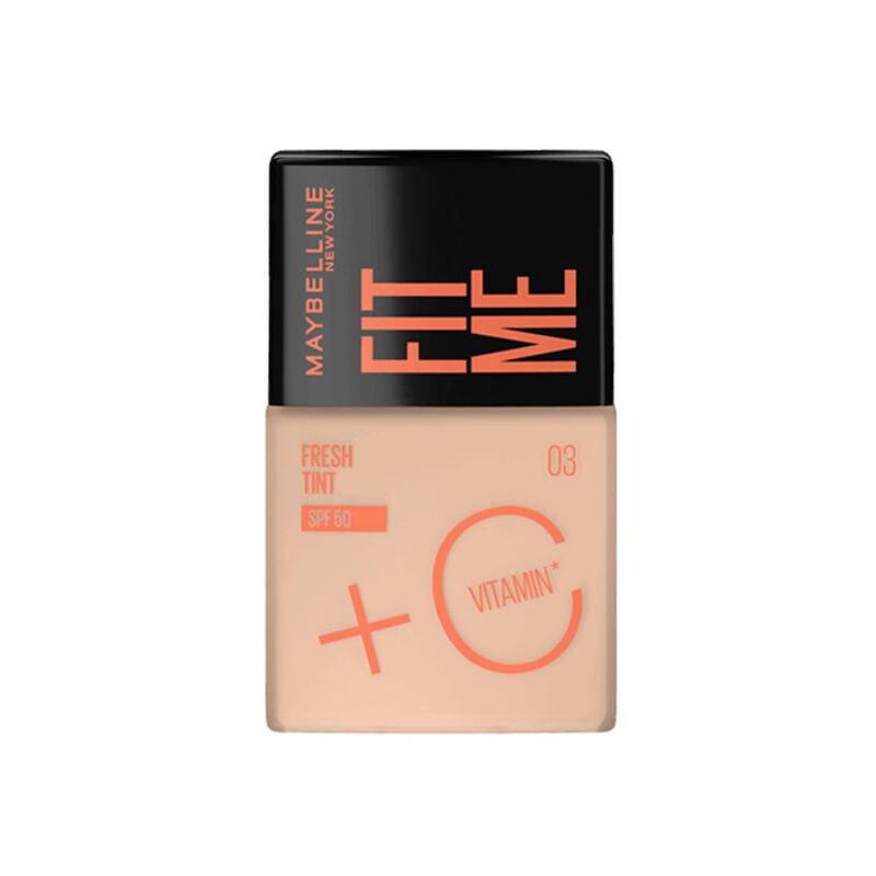 Kem Nền Maybelline Fit Me Foundation Fresh Tint SPF50 Sáng Da, Chống Nắng 30ml - 03