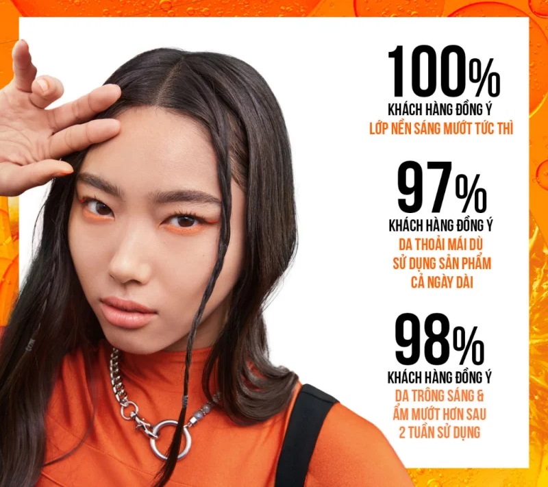 Kem Nền Maybelline Fit Me Foundation Fresh Tint SPF50 Sáng Da, Chống Nắng 30ml - 03