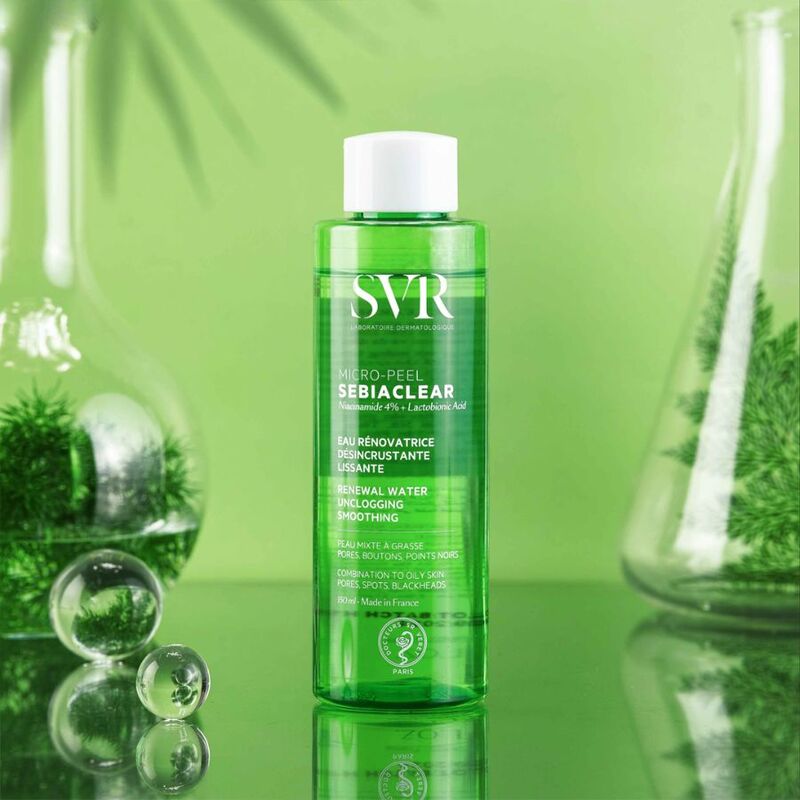 Nước Hoa Hồng SVR Sebiaclear Micro Peel Giảm Mụn 150ml