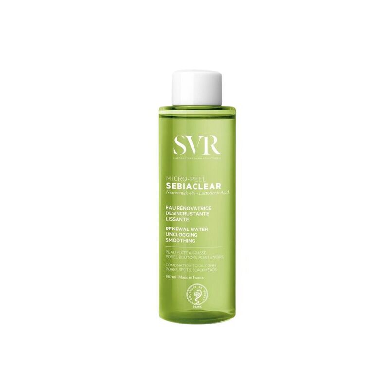 Nước Hoa Hồng SVR Sebiaclear Micro Peel Giảm Mụn 150ml