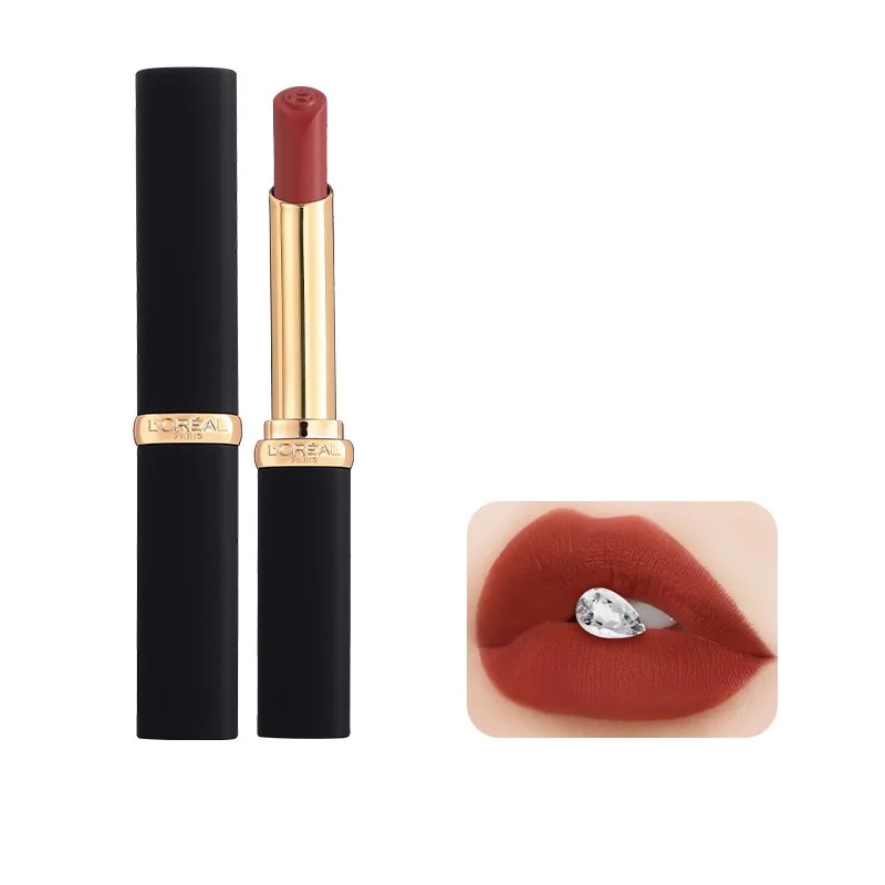Son Thỏi L'Oréal Color Riche Mịn Lì Căng Mướt 129 I Lead - Cam Đỏ Đất