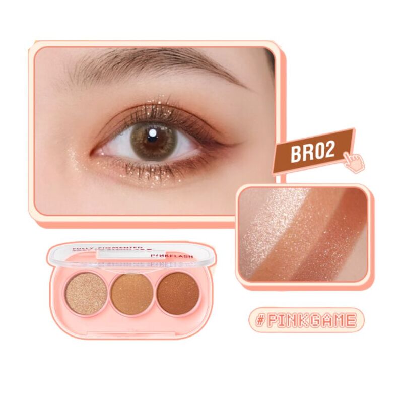 Bảng Phấn Mắt PINKFLASH - BR02