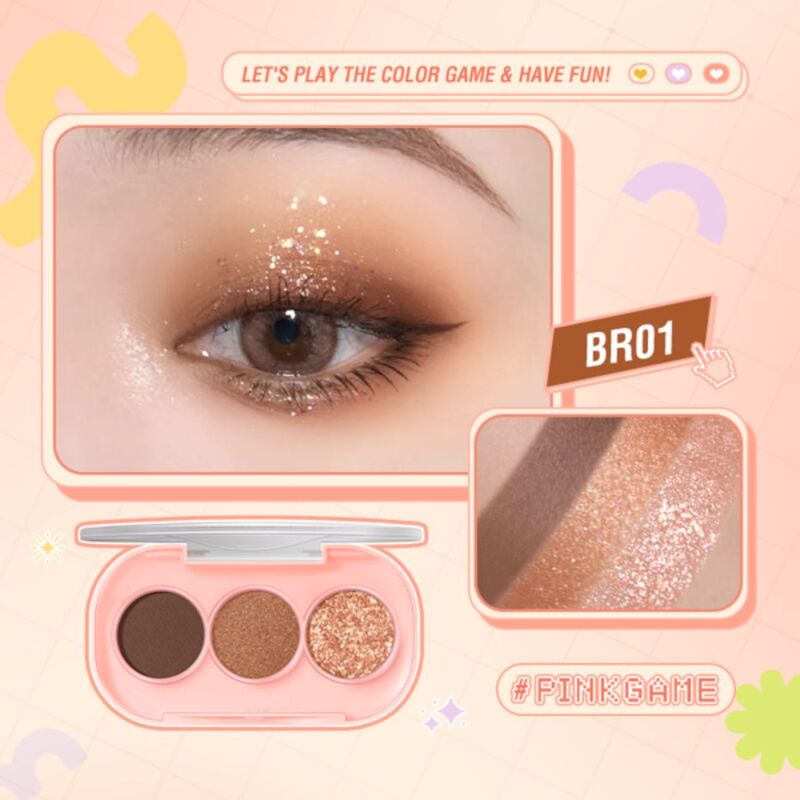 Bảng Phấn Mắt PINKFLASH - BR01
