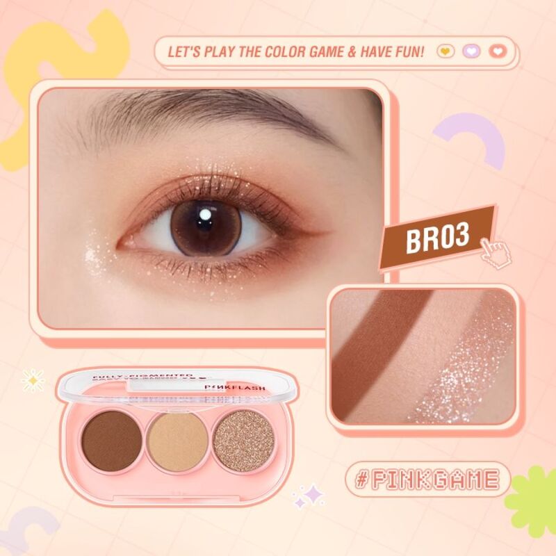 Bảng Phấn Mắt PINKFLASH - BR03