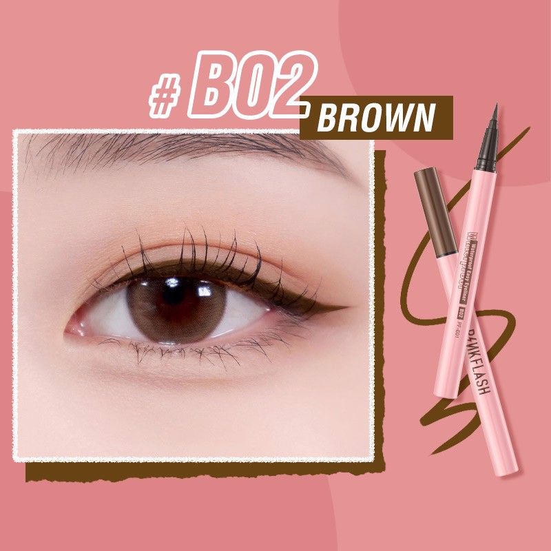 Bút Kẻ Mắt Nước PINKFLASH - B02 BROWN