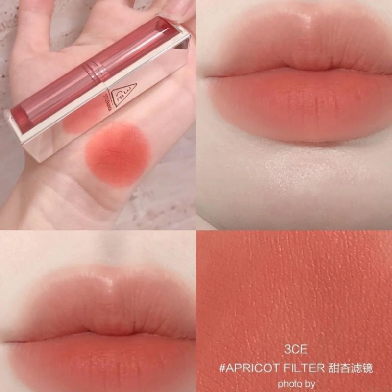 Son Thỏi 3CE Blur Matte Lipstick - #Apricot Filter