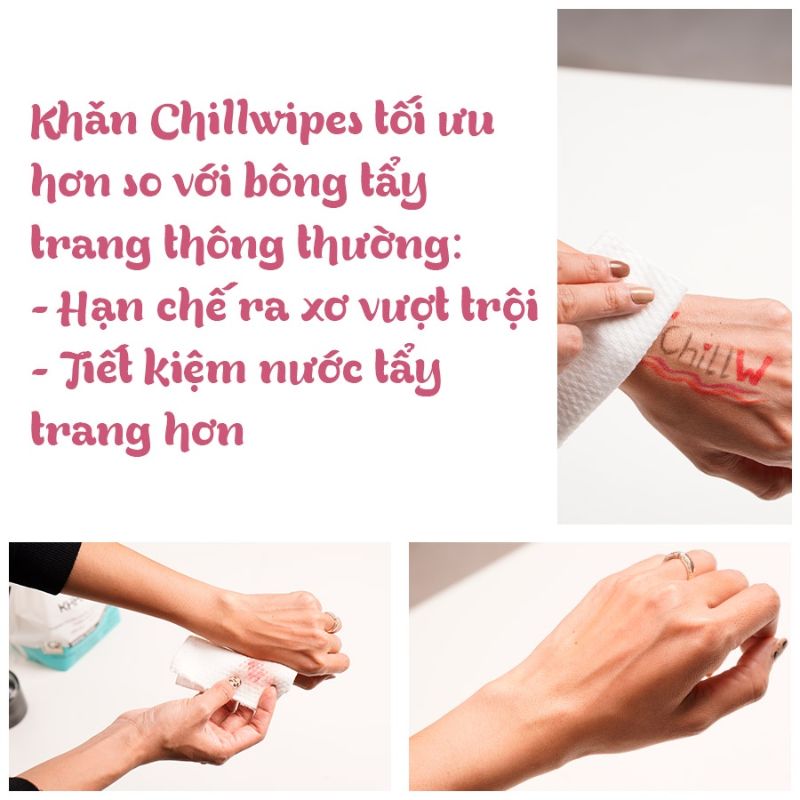 Khăn Mặt Khô Chillwipes - Gói Rút 80 Khăn