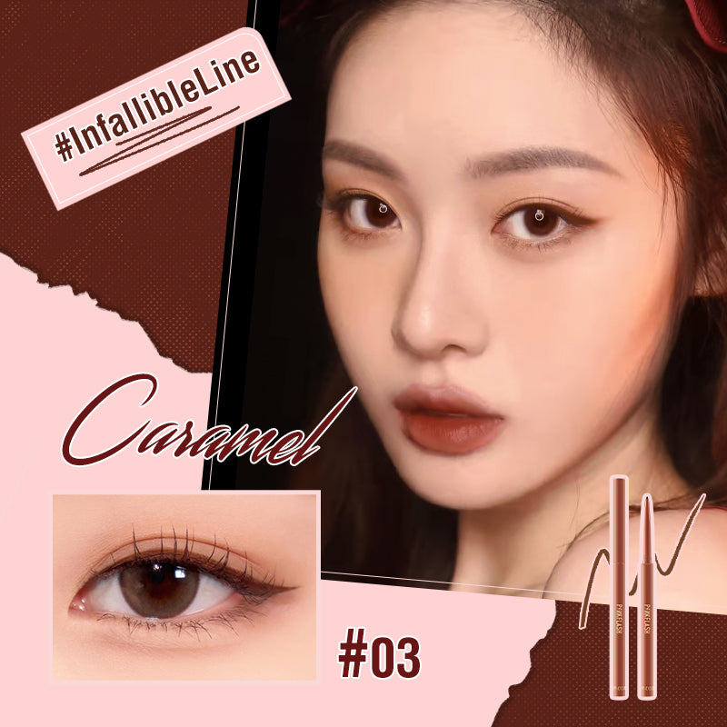 Bút Kẻ Mắt Pinkflash ProTouch Eyeliner Pencil Dạng Gel Chống Thấm Nước - 03 CARAMEL