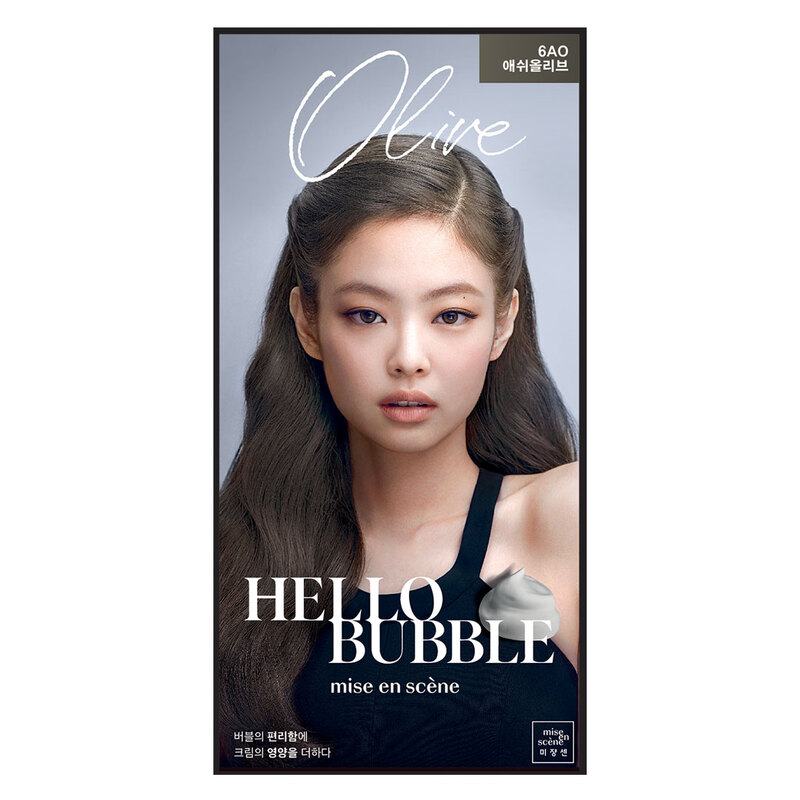 Thuốc Nhuộm Tóc Mise En Scène Hello Bubble 6AO Rêu Khói 30ml