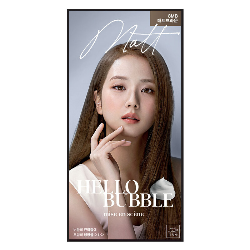 Thuốc Nhuộm Tóc Mise En Scène Hello Bubble 8MB Nâu Ánh Đồng 30ml