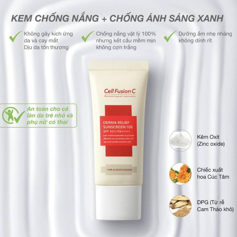 Kem Chống Nắng Cell Fusion C Derma 35 ml