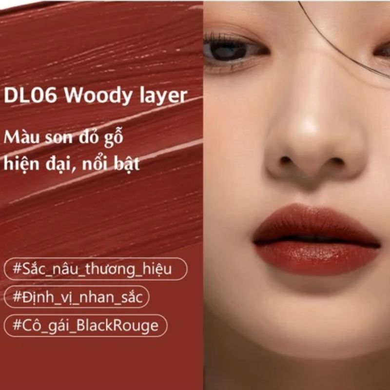Son Black Rouge Double Layer Over Velvet - DL06