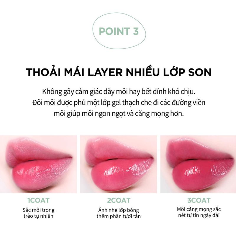 Son Tint Bóng Merzy The Watery Dew Tint - WD14
