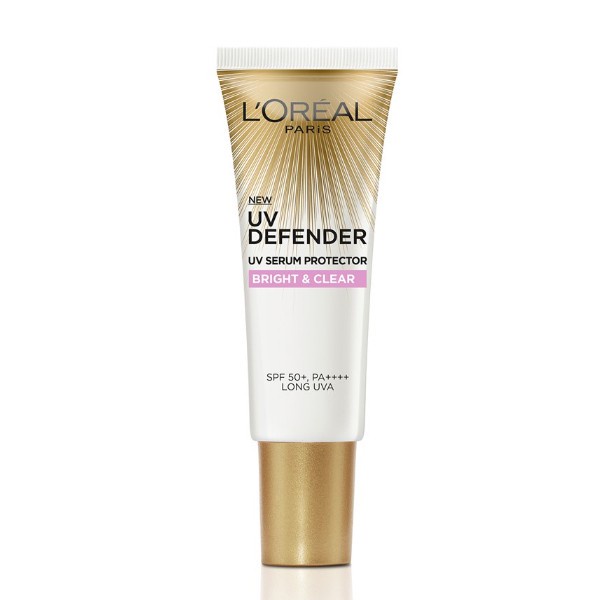 Kem Chống Nắng Loreal UV Defender Bright & Clear Nâng Tông Giảm Thâm 15ml