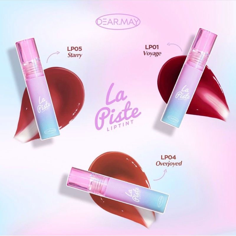 Son Tint Bóng Dearmay La Piste Lip Tint LP04 - Overjoyed