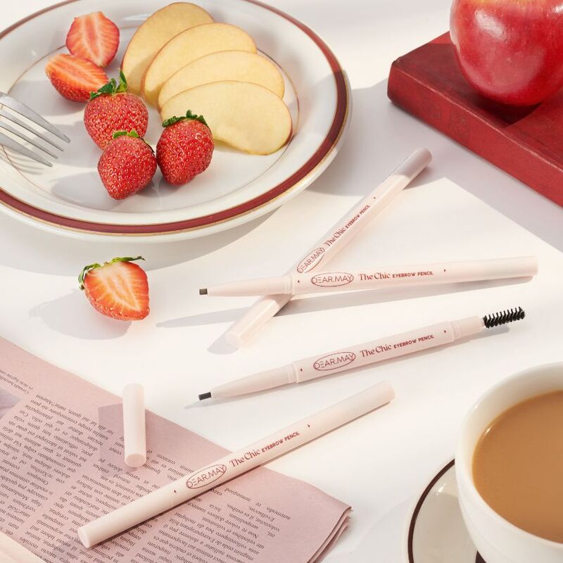Chì Kẻ Mày Dearmay The Chic Eyebrow Pencil 0.18g  - 02 Mocha Brown