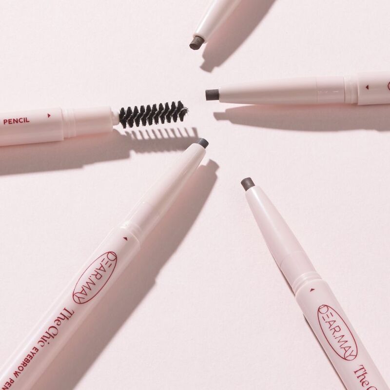Chì Kẻ Mày Dearmay The Chic Eyebrow Pencil 0.18g  - 02 Mocha Brown