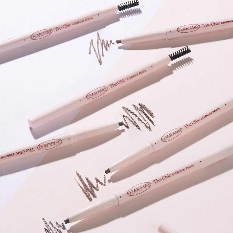 Chì Kẻ Mày Dearmay The Chic Eyebrow Pencil 0.18g  - 03 Choco Brown