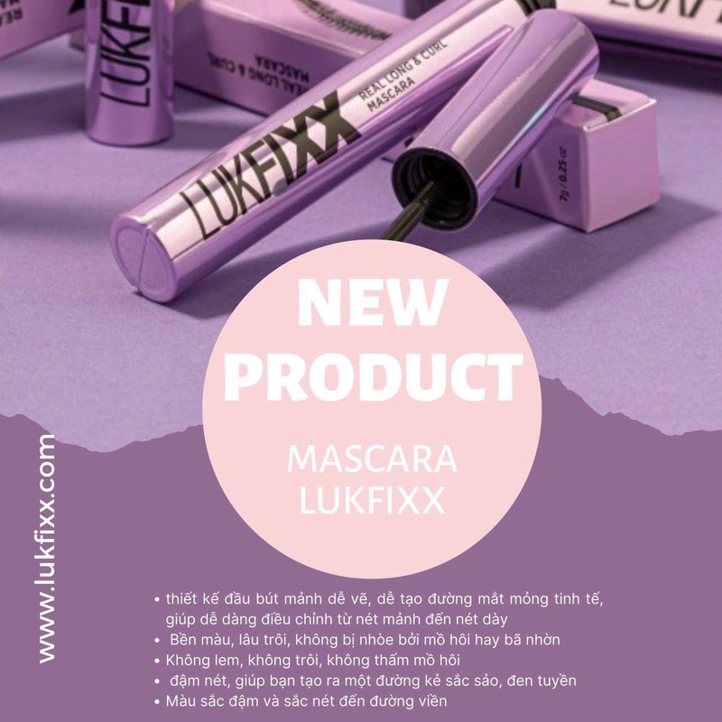 Mascara Luk Fixx Real Long & Curl