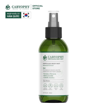 Xịt Giảm Mụn Caryophy Portulaca Body Mist Toàn Thân 150ml