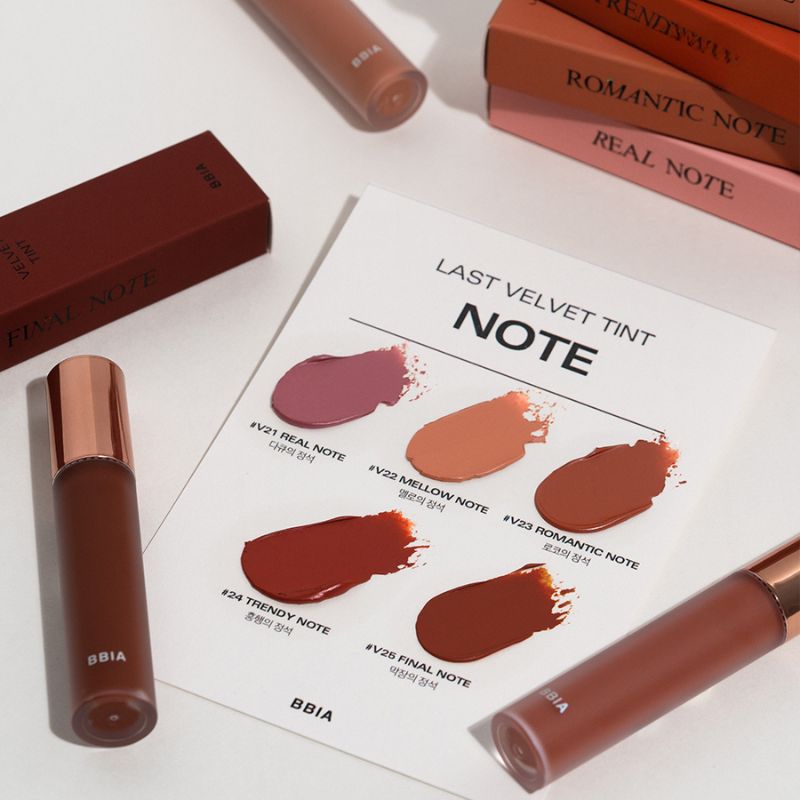 Son Kem BBIA Last Velvet Lip Tint V-Edition 5g - V24 Trendy Note