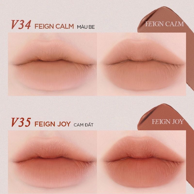 Son Kem BBIA Last Velvet Lip Tint V-Edition 5g -  V35 Feign Joy