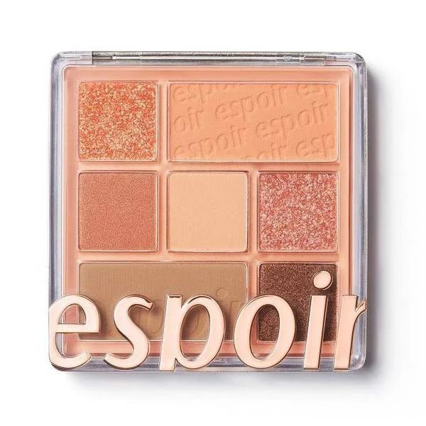 Bảng Phấn Mắt 7 Màu Espoir Real Eye Palette - Peachy Like 
