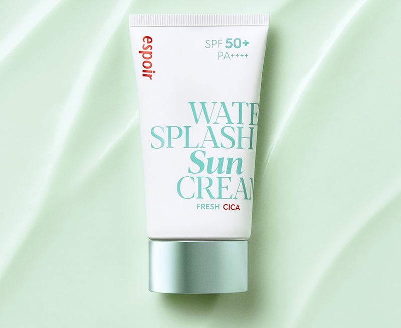 Kem Chống Nắng Espoir Water Splash Sun Cream Fresh CICA SPF50+ PA++++ Xanh