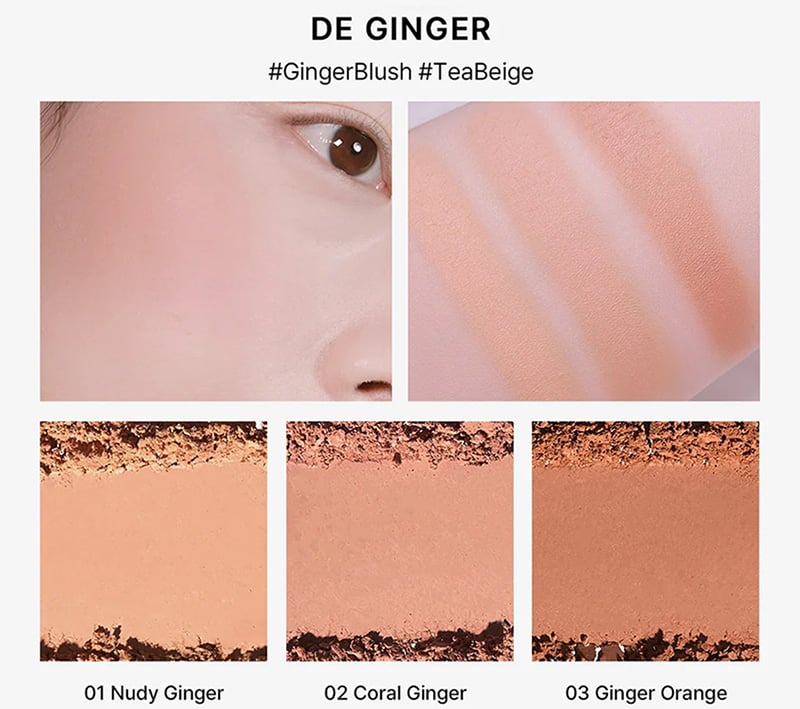 Phấn Má Too Cool For School Artclass By Rodin Blusher -  De Ginger