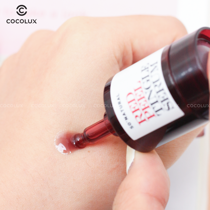 Serum So'Natural Red Peel Tingle Làm Giảm Mụn, Tái Tạo Làn Da 10ml