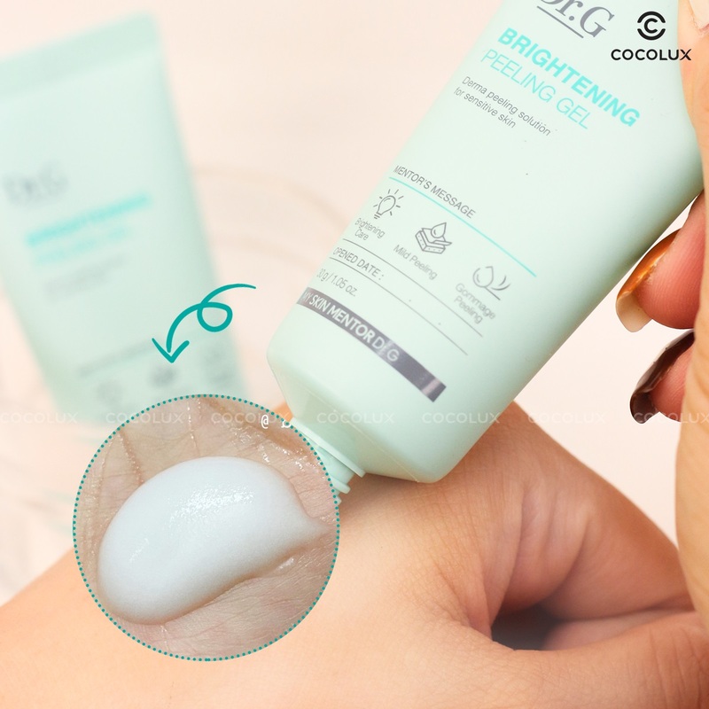 Gel tẩy da chết Dr.G Brightening Peeling Gel 30g