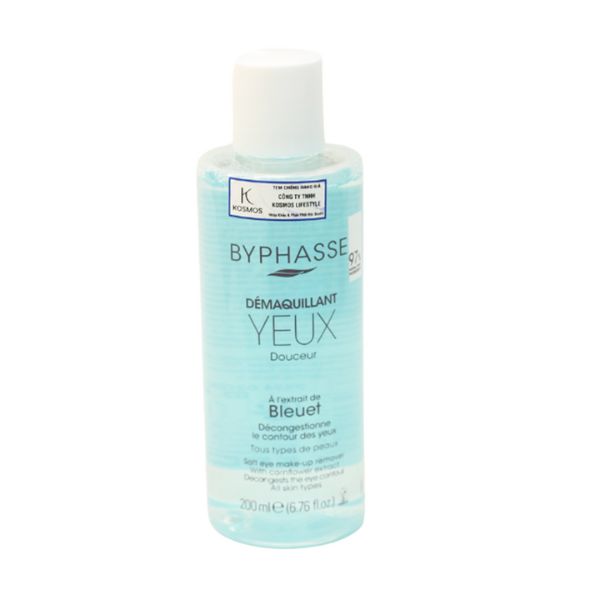 Nước tẩy trang mắt môi dịu nhẹ Byphasse 200ml