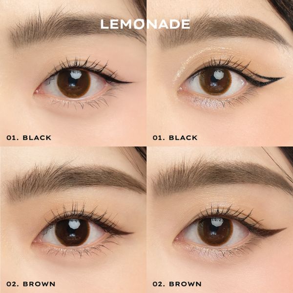 Bút Kẻ Mắt  Lemonade Supertiger Tigereyes Liner Cọ Mảnh Lâu Trôi - Brown