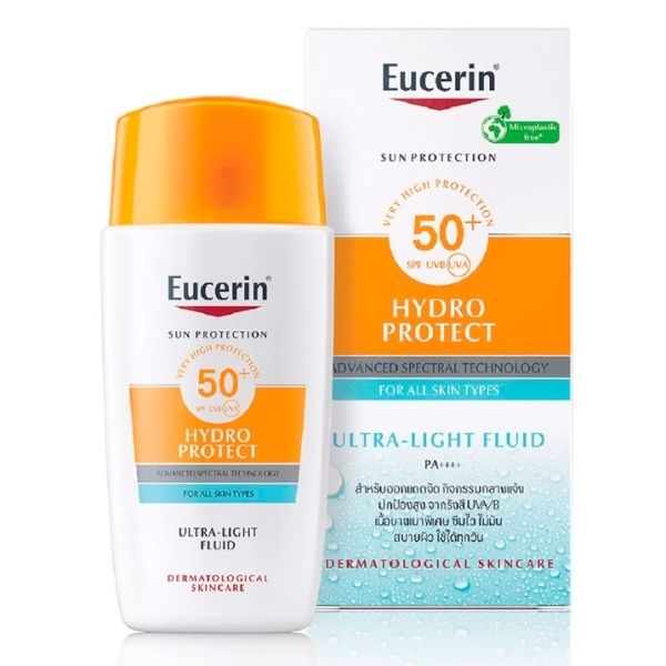 Kem Chống Nắng Eucerin Hydro Protect Ultra Light Fluid SPF 50+ 50ml