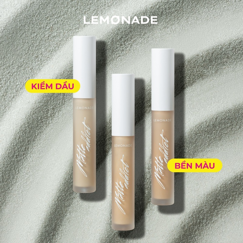 Che Khuyết Điểm Lemonade Matte Addict Concealer 3g - A00 Da Trắng Sáng