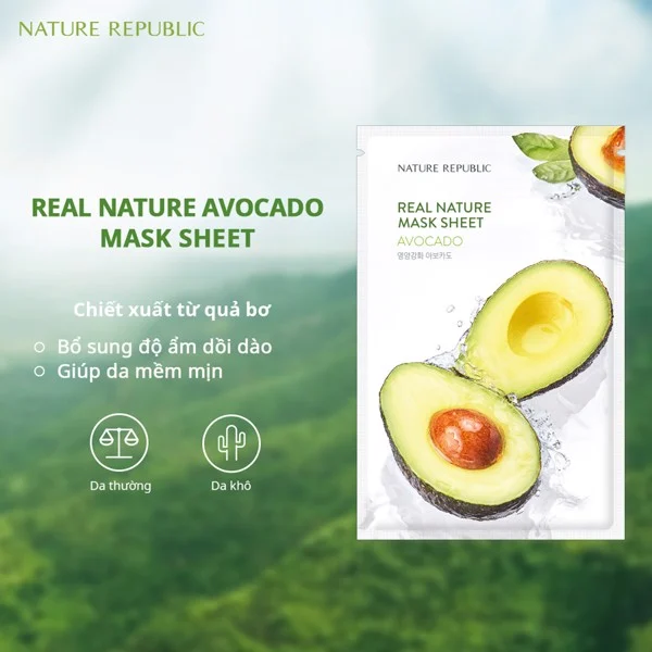Mặt nạ Nature Pepublic - Avocado 23ml