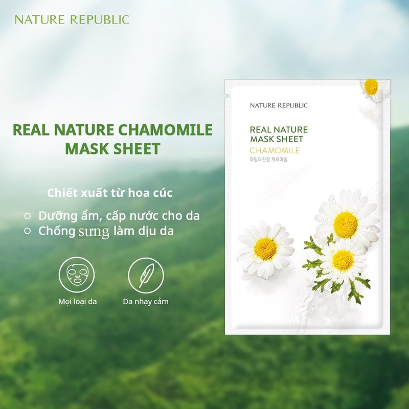 Mặt Nạ Nature Pepublic - Chamomile 23ml