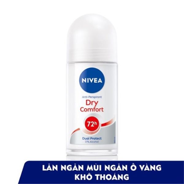 Lăn Ngăn Mùi Nivea Nữ Khô Thoáng 50ml