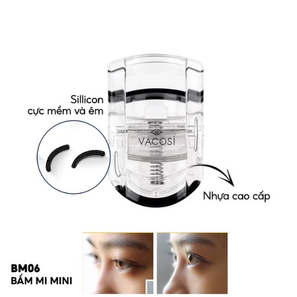 ​​Bấm mi Lò Xo Mini Vacosi mini Portable Curler - BM06