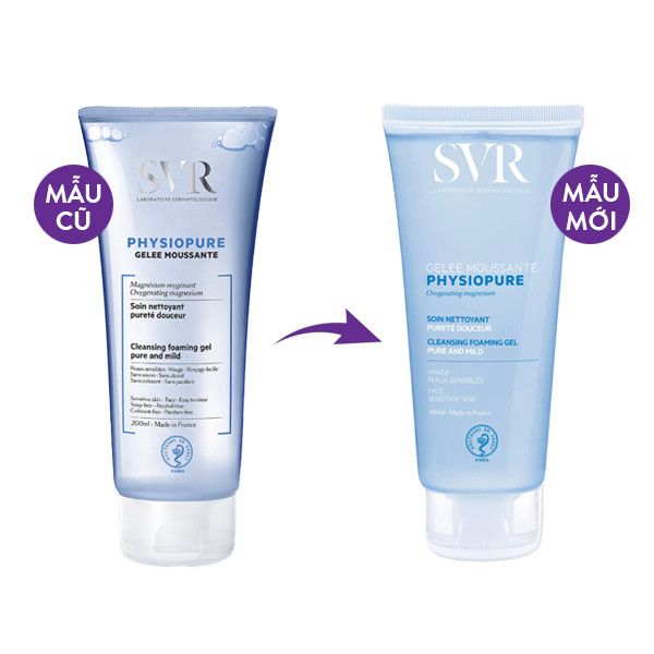 Sữa Rửa Mặt SVR Dành Cho Da Nhạy Cảm Physiopure Gelée Moussante 200ml