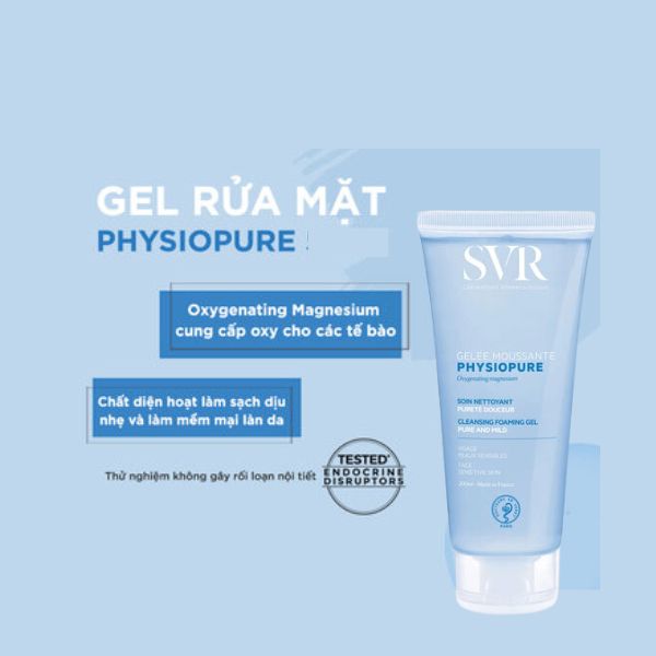 Sữa Rửa Mặt SVR Dành Cho Da Nhạy Cảm Physiopure Gelée Moussante 200ml