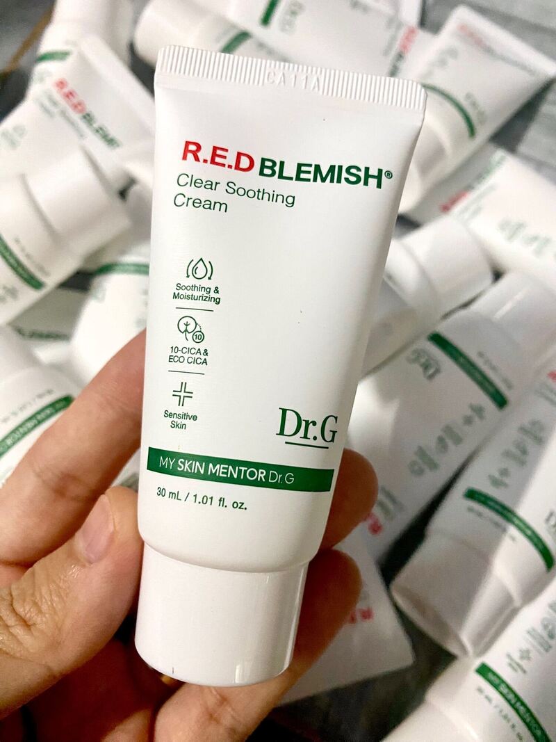 Kem Dưỡng Dr.G Red Blemish Clear Soothing Cream 30ml