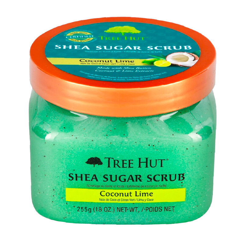 Tẩy Tế Bào Chết Body Tree Hut Shea Sugar Scrub Coconut Lime 255g