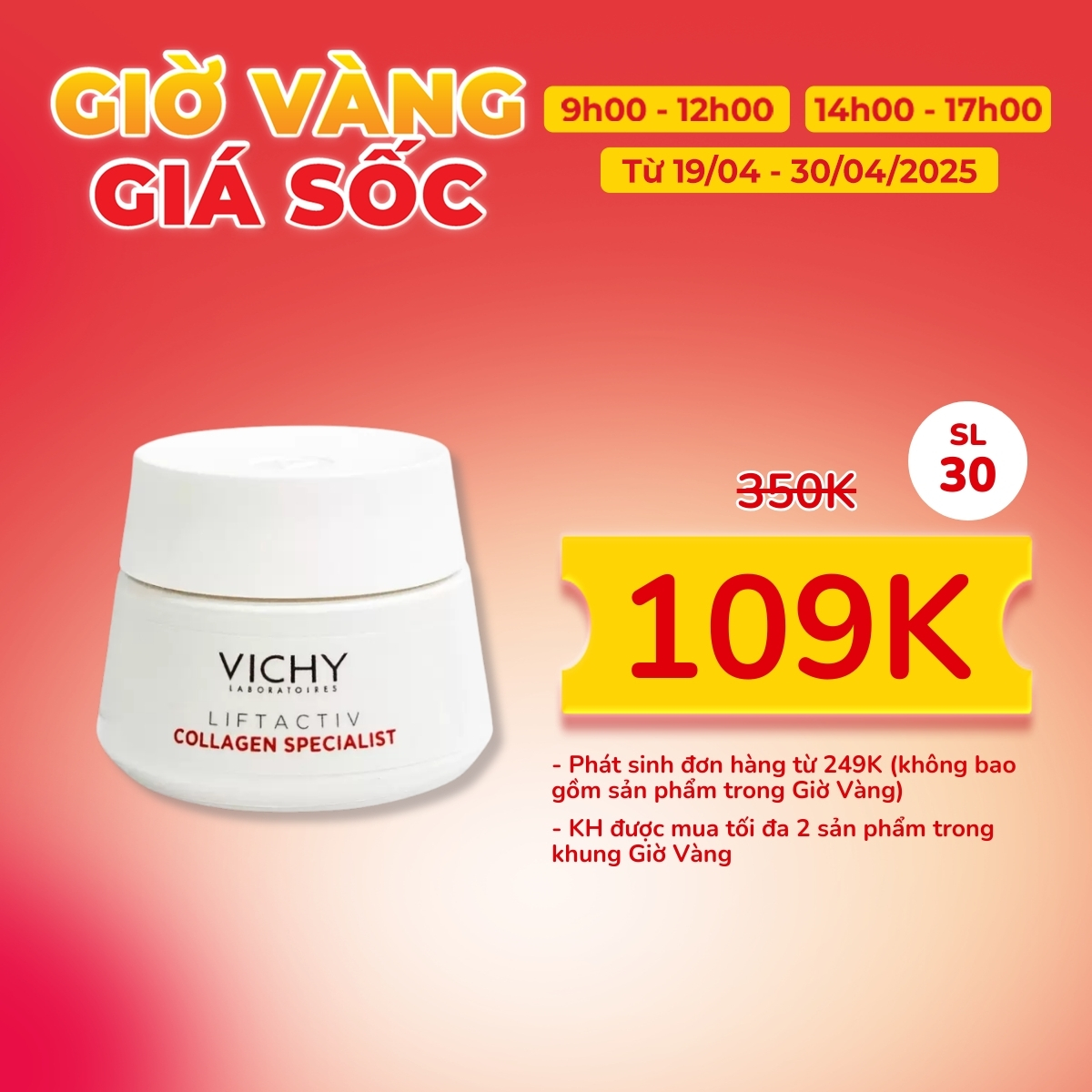 Kem Dưỡng Vichy Collagen Ban Ngày 15 ml
