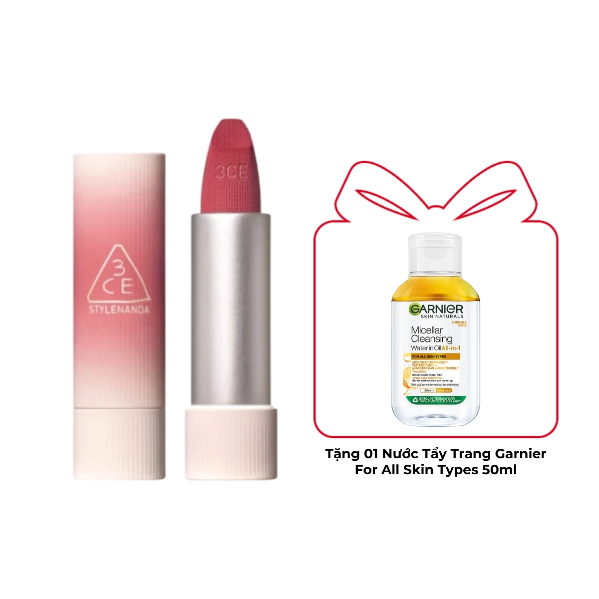Son Thỏi 3CE Cashmere Hug Lipstick #05 Cozy Whisper