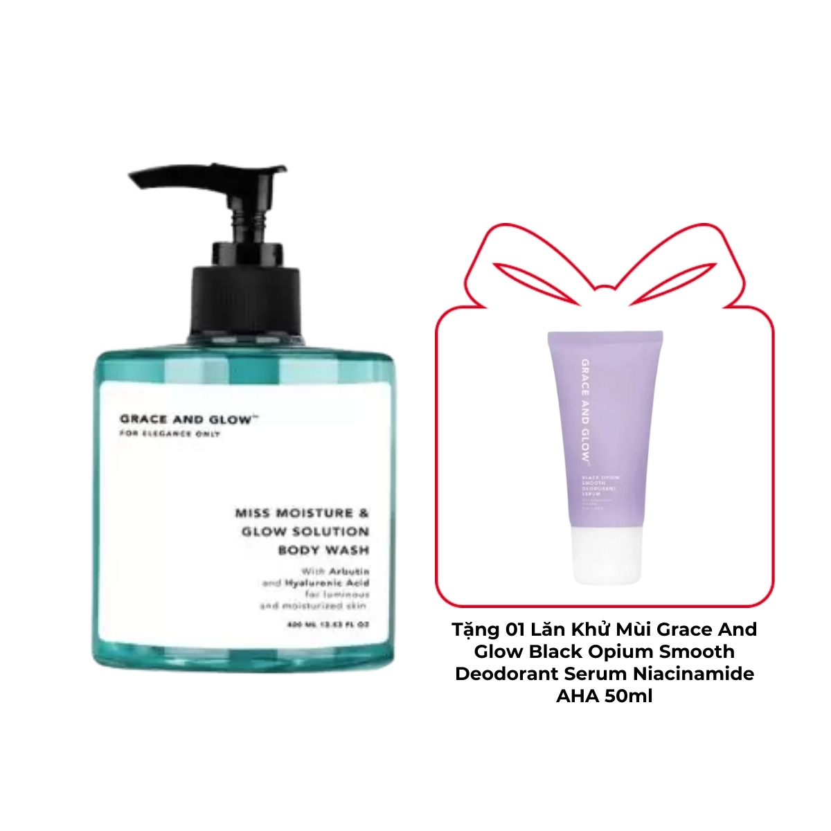 Sữa Tắm Grace And Glow Miss Moisture Dưỡng Ẩm Da 400ml