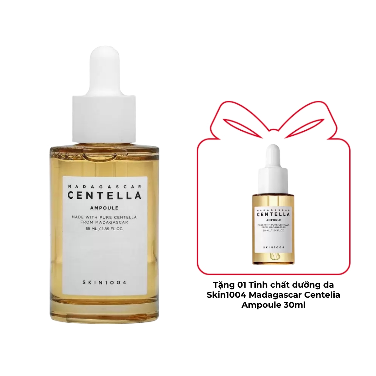 Tinh Chất Skin1004 Madagascar Centella Ampoule Rau Má Giảm Mụn Phục Hồi Da 55ml